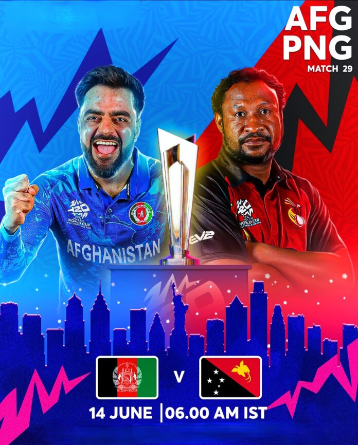 Afghanistan vs Papua New Guinea T20 World Cup 2024